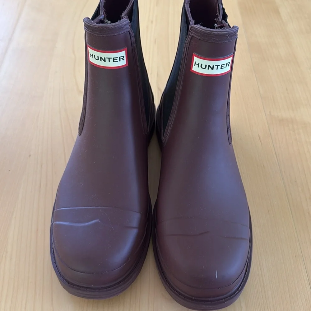 Hunter Men’s Commando Chelsea Boot Like New size 9